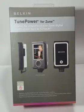 Belkin F8m027 Tunepower Battery Extender For Zune Digital Media Player Model New