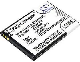 Bulbsandbatteries Wx-2srr-1 Replacement For Li3816t43p3h604550 Zte And Others