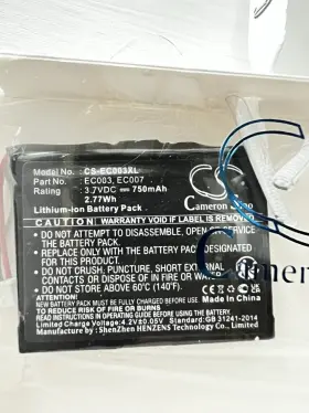 Cs-ec003xl Cameron Sino Battery- Apple Ipod Mini 4/6gb Ec003 Ec007 3.7vdc 750mah #2