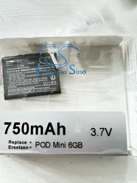 Cs-ec003xl Cameron Sino Battery- Apple Ipod Mini 4/6gb Ec003 Ec007 3.7vdc 750mah #3