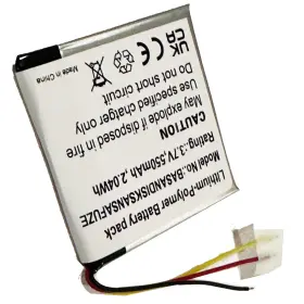 Cs-mpsf350sl Centenex Electronics 811339015081 550mah Battery For Sandisk Sansa Fuze 4gb / 8gb 8jjh8f15 #2