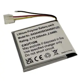 Cs-mpsf350sl Centenex Electronics 811339015081 550mah Battery For Sandisk Sansa Fuze 4gb / 8gb 8jjh8f15