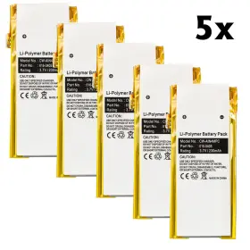 Centenex Electronics 811339016897 5-pack Battery For Apple Ipod Nano 4th Gen 616-0405 616-0407 A1285 Mb903ll/a New