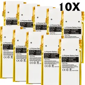 Centenex Electronics 811339016903 10-pack Battery For Apple Ipod Nano 4th Gen 616-0405 616-0407 A1285 Mb598ll/a
