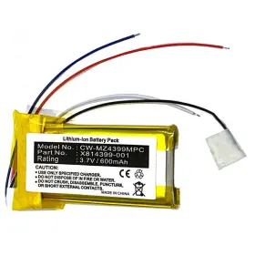 X814399-001 Centenex Electronics Li-polymer Battery For Microsoft Zune 80gb 120gb Mp3 New #2