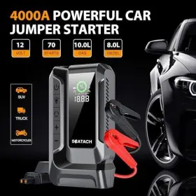 Q16-4000-2 Dongguan Huaqing Technology Co. Ltd 751757905703 Q16 4000a Car Jump Starter With Air Compressor 150psi Portable #3