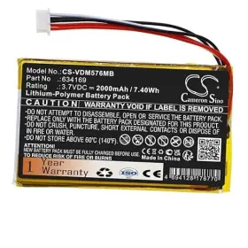 Ejjinenbby Cs-vdm576mb Rm5764hd 634169 Bp1763 Battery Replacement For Rm5764-2hd Part No 3.7v