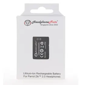 Headphonemate Hpmzb-02 Rechargeable Battery For Parrot Zik 2.0 3 Black