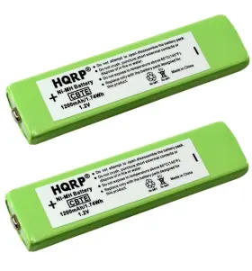 Hqrp 8877731212192 2-pack Gumstick Battery For Sony D Mz Nw Wm Series Portable Cd / Mp3 Players
