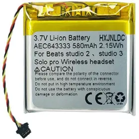 Aec643333 Hxjnldc 754525114567 Dc 3.7v 580mah Rechargeable Li-ion Polymer Battery For Beats S