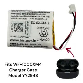 Joesgecom 702428 Sony Wf-1000xm4 Charger Case Battery 520mah 3.85v Yy2948