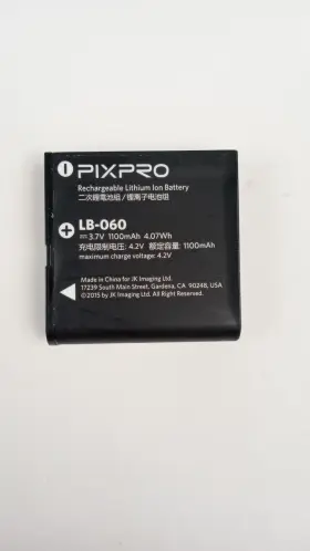 Kodak Lb-060 Pixpro Rechargeable Camera Battery 3.7v 1100mah