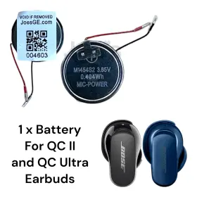 Mic-power M1454s2 Oem 3.85v Battery For Quietcomfot Earbuds Ii Qc Ultra 0.404wh Part
