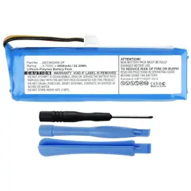 Aec982999-2p Mpf Products 789185735449 6000mah Battery Replacement Compatible With Jbl Charge Portable