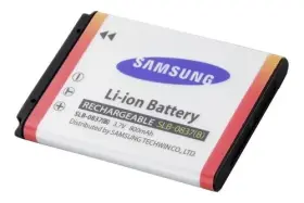 Samsung Slb-0837 Lithium Ion Rechargeable Battery L50 L60 And I6 Camera