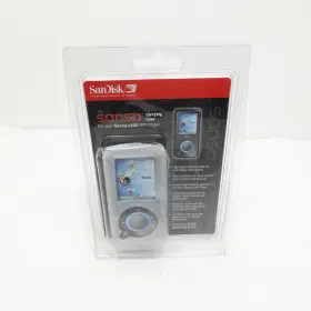 Sandisk 80-56-01621 Sansa E-200/e250/e260/e270/e280 Mp3 Player Gray Carrying Silicone Case