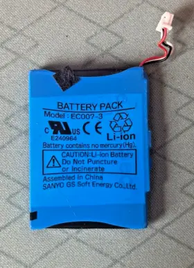 Sanyo Ec007-5 Replacement Battery For Apple Ipod Mini 1st / 2nd Generation A1051