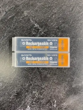 Nh-14wm Sony Nh-1wm Gumstick Batteries For Vintage Walkman - 1400 Mah Nimh