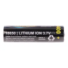 Ultralast Ul1865-34-1p 3 400 Mah 18650 Retail Blister-carded Batteries