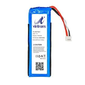 Gsp872693 Vi Vintrons 894682074949 Battery Replacement For Jbl Flip 3 Jblflip3gray 3.7v 3000mah