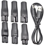 7 Pcs Power Cord 5V Replacement Charger Usb Adapter Suitable For Electric Hair. Fixed Price $18.25.
