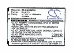 Replacement Battery For Lg C40 Power D213N D290N Destiny H320MB H324. Fixed Price $16.76.