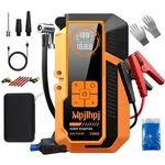 Starter With Air Compressor, 4000A Battery Jumper Portable (8L G.... Fixed Price $145.10.