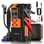 Jump Starter With Air Compressor 4000A Portable Battery Pack 10000MAH Power B.... Fixed Price $145.67.