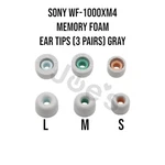 Sony WF-1000XM4 Memory Foam Eartips Earbuds Comfortable Replacement (gray). Fixed Price $14.99.