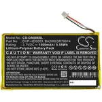 Cameron Sino 3.7V 1500MAH Li-poly Replacement Battery For Creative MP3, MP4,PMP. Fixed Price $23.65.